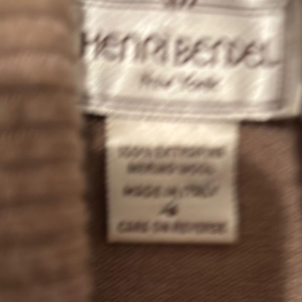 Henri Bendel Beige turtleneck!